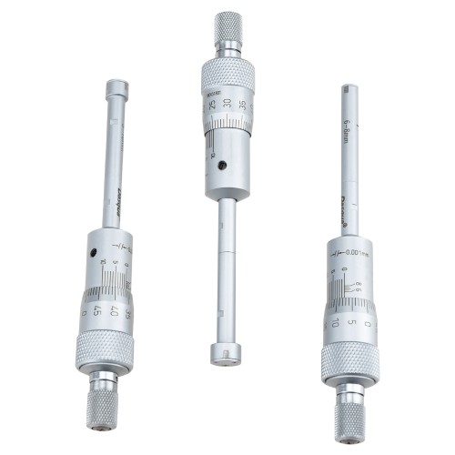 Dasqua Mekanik 3 Ayaklı İç Çap Mikrometre Seti 4411